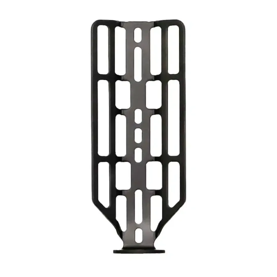 Widefoot CargoMount cargo cage in black anodised 5052 aluminium